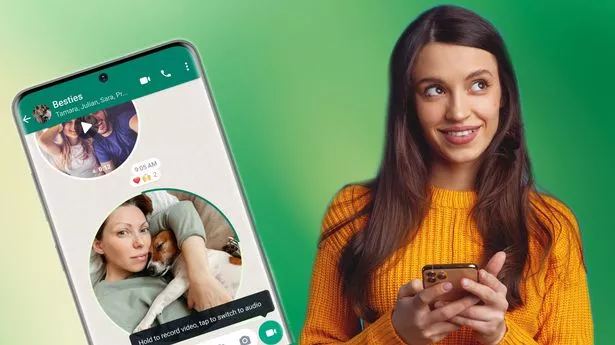 whatsapp video message