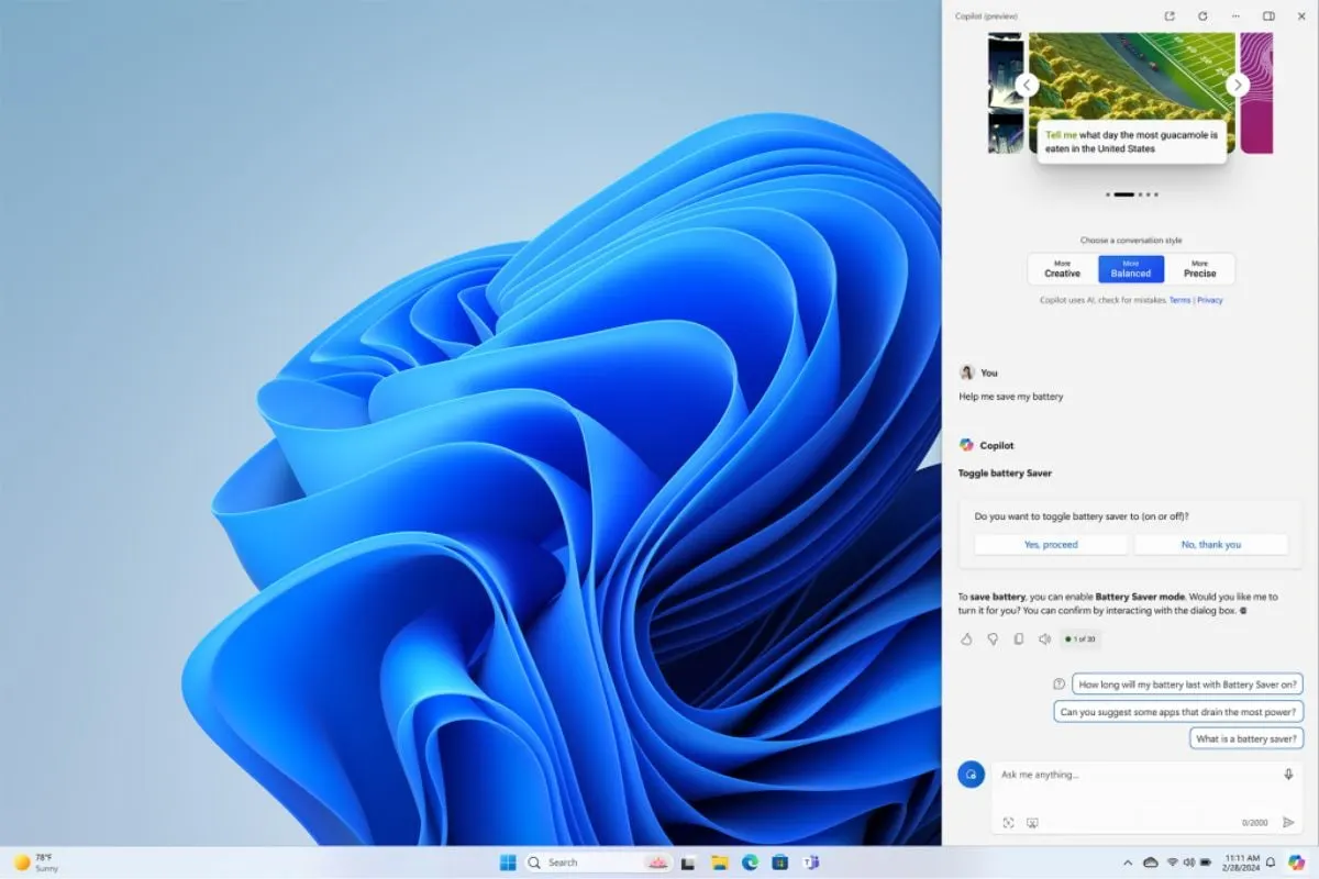 windows 11 copilot update