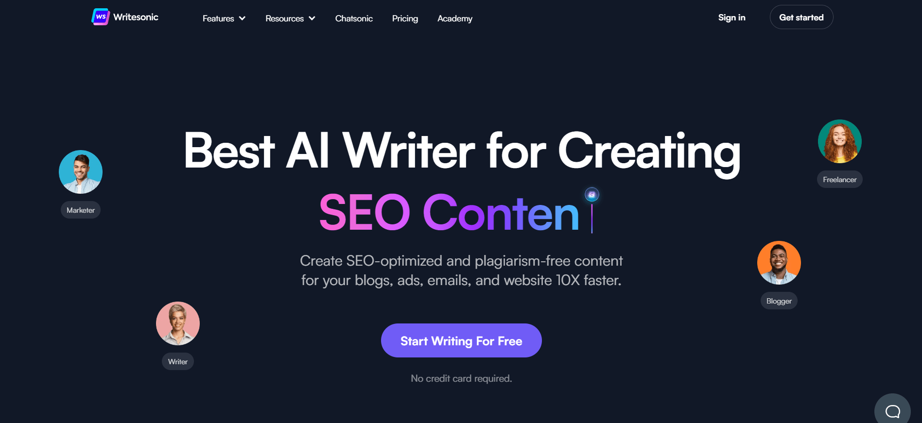 WriteSonic- AI Writing Assistant