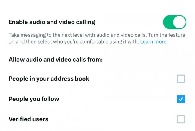 x audio and video features