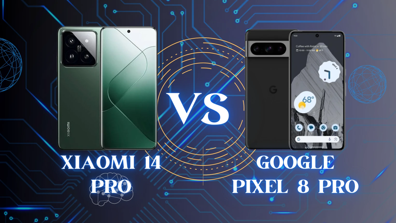 xiaomi 14 pro vs google pixel 8 pro