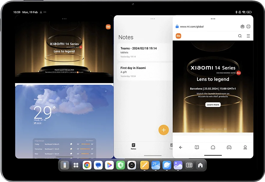 xiaomi pad 6s pro display