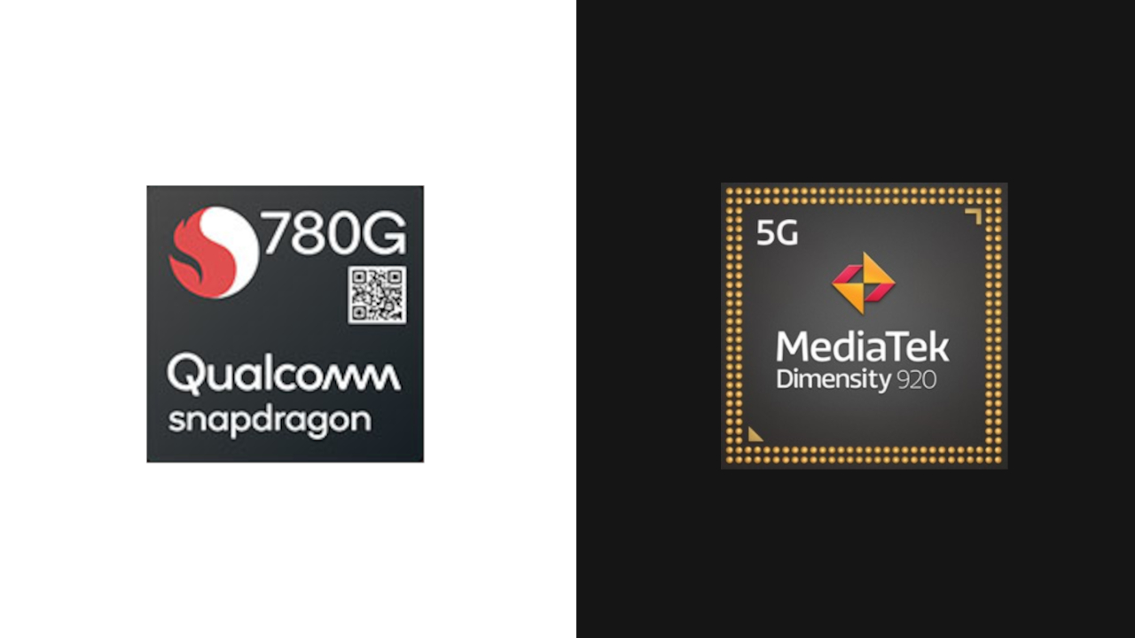 snapdragon 780g and mediatek dimensity 920