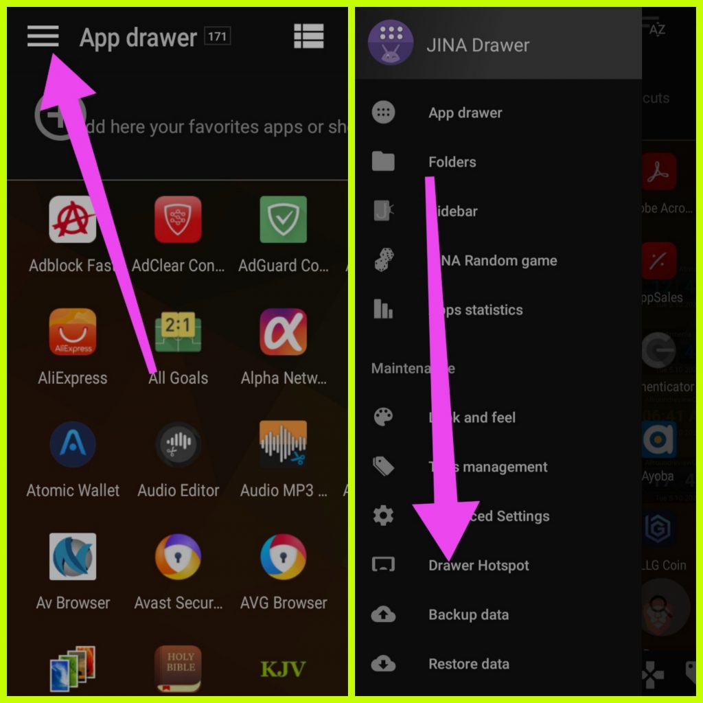 jina drawer everywhere