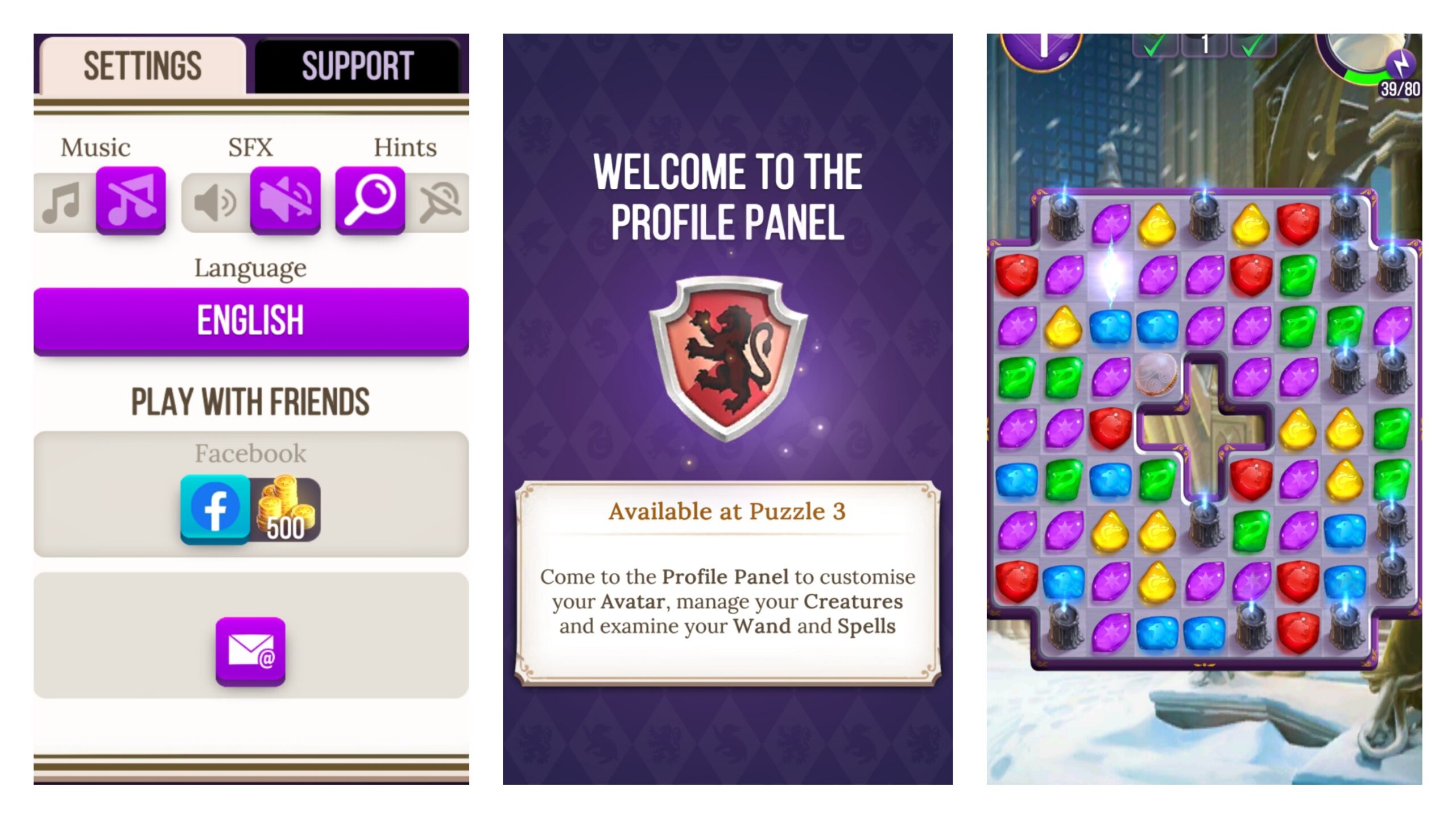 harry potter puzzles and spells4