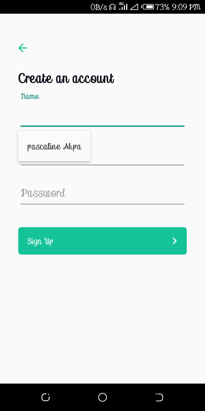 creating an account