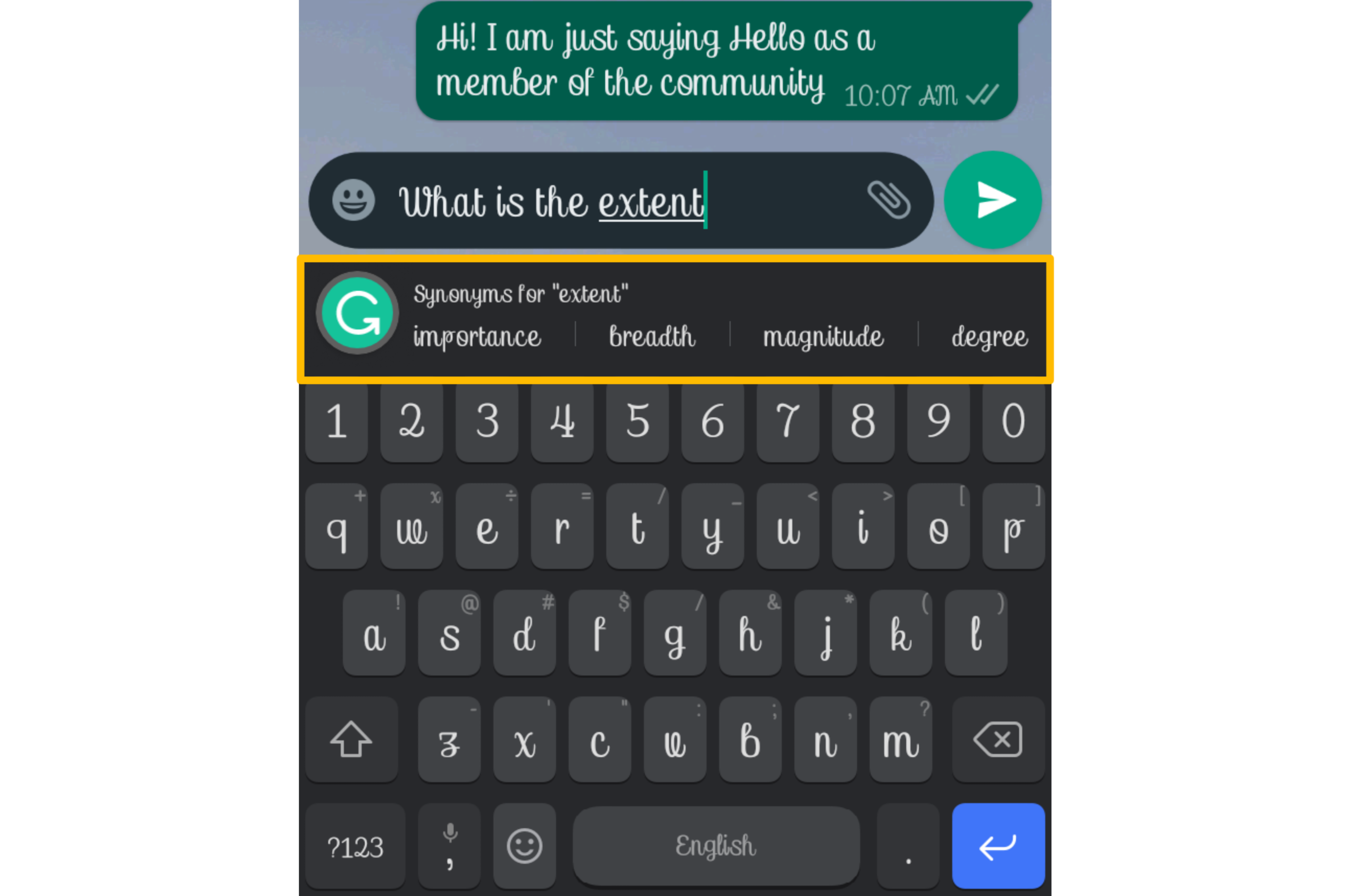 grammarly synonyms