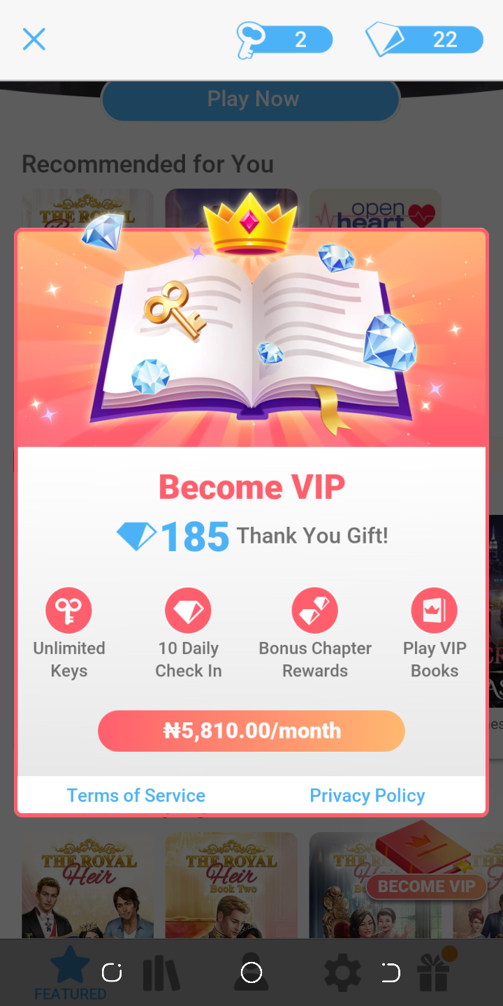 vip login