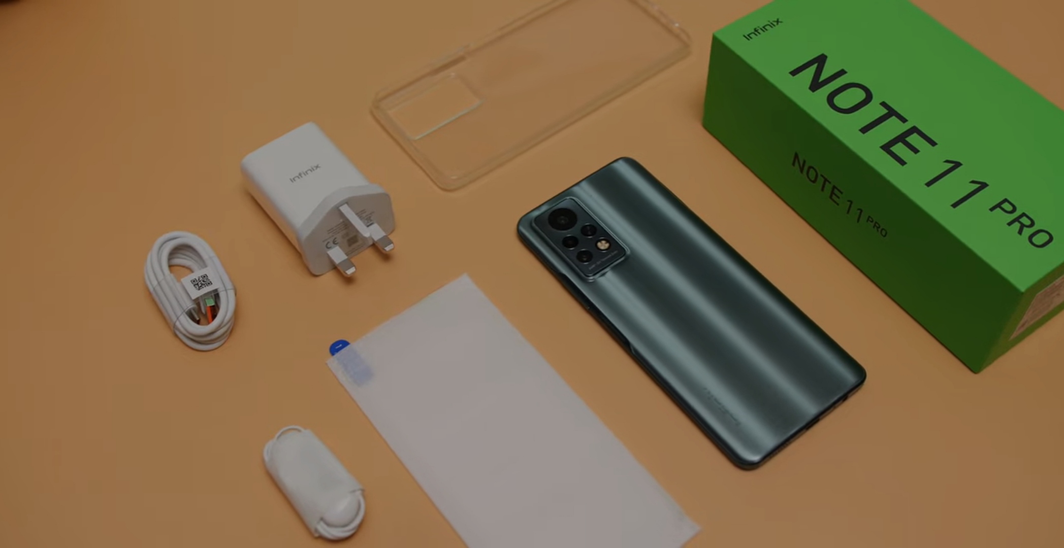 infinix note 11 pro box