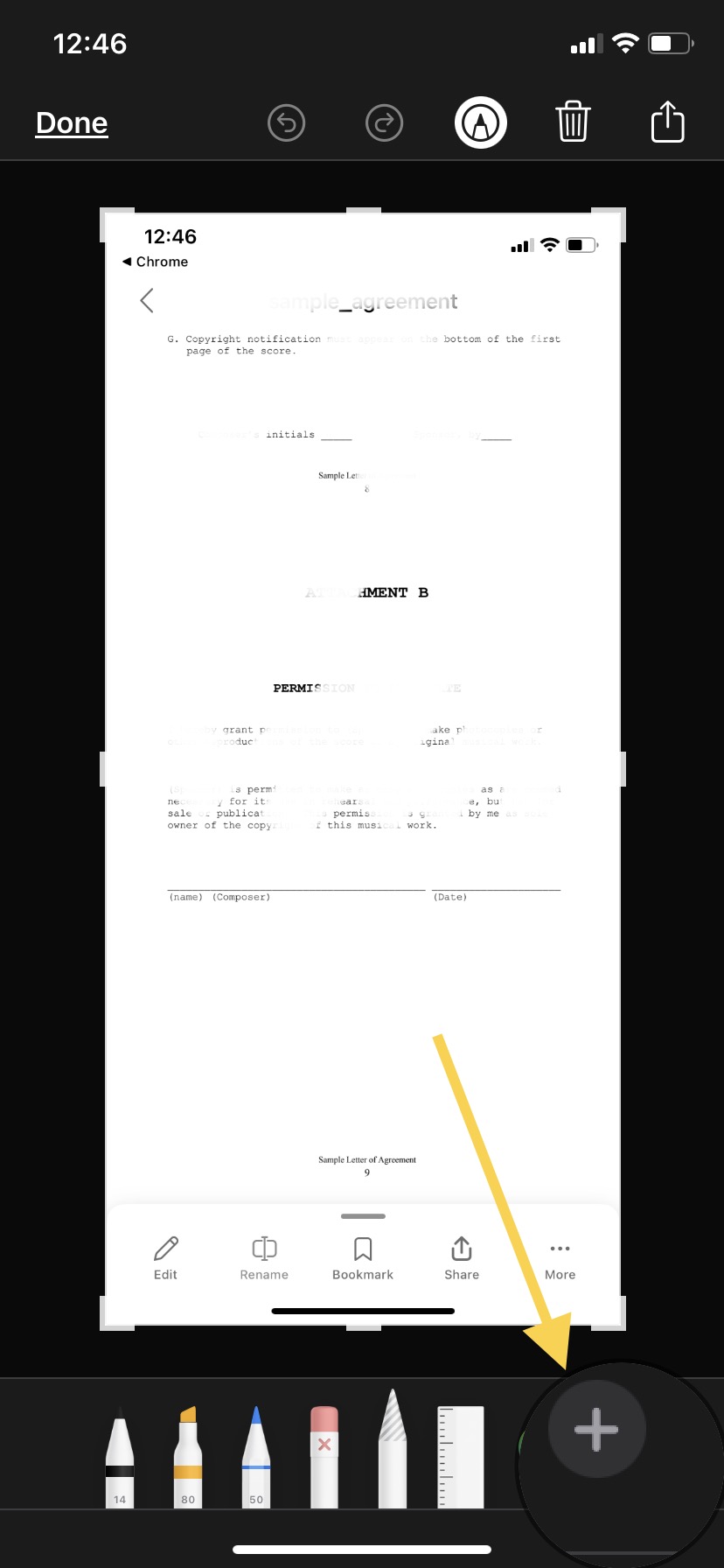 ios easy document signature