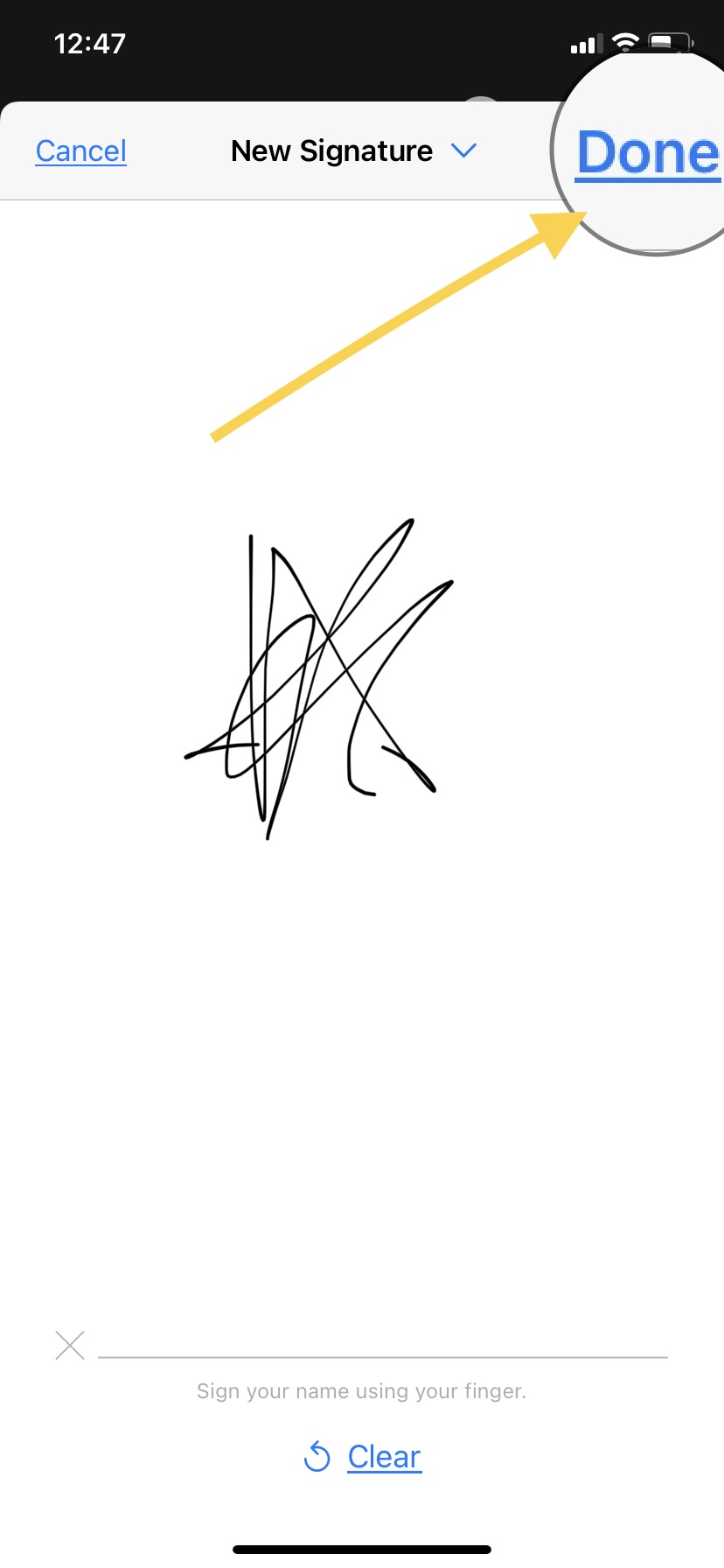 ios easy document signature 2
