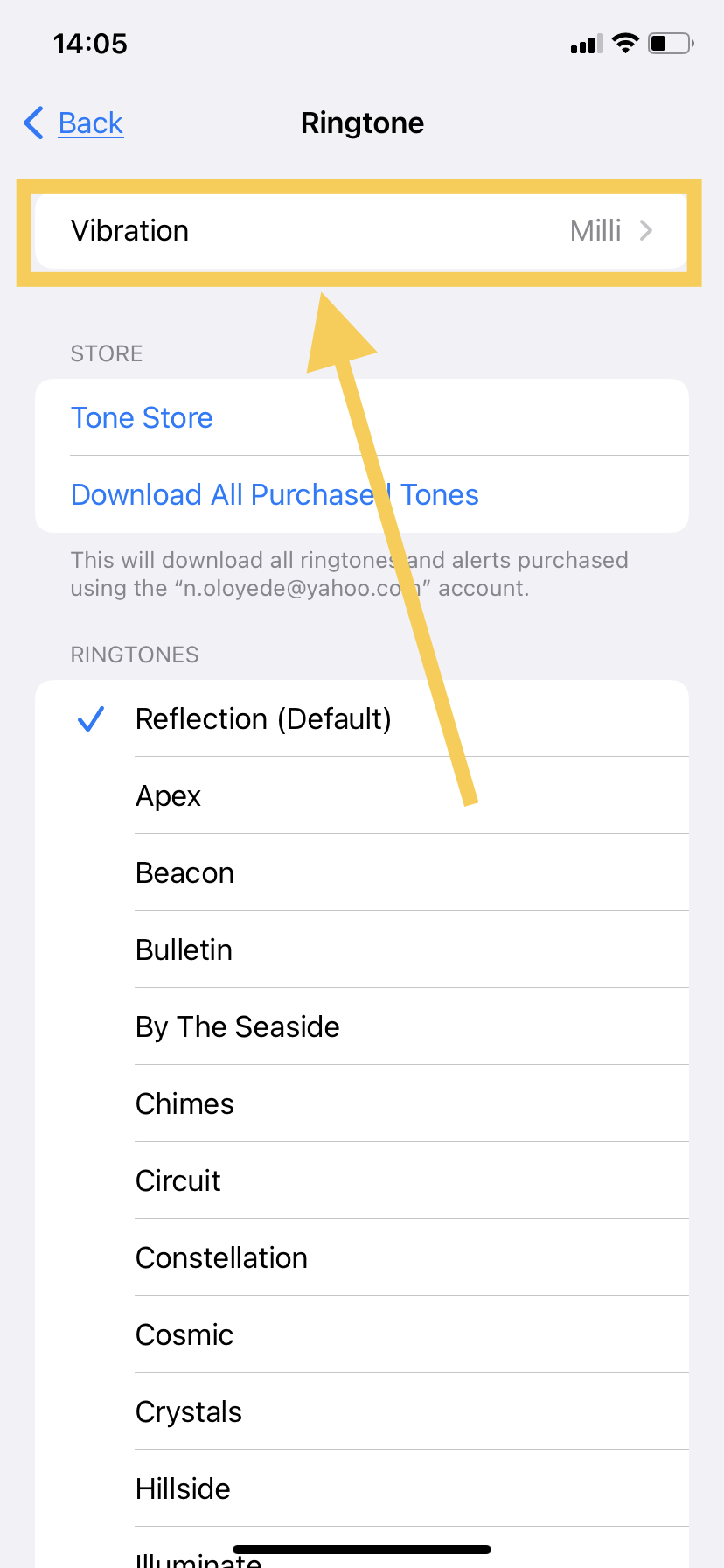create custom vibration
