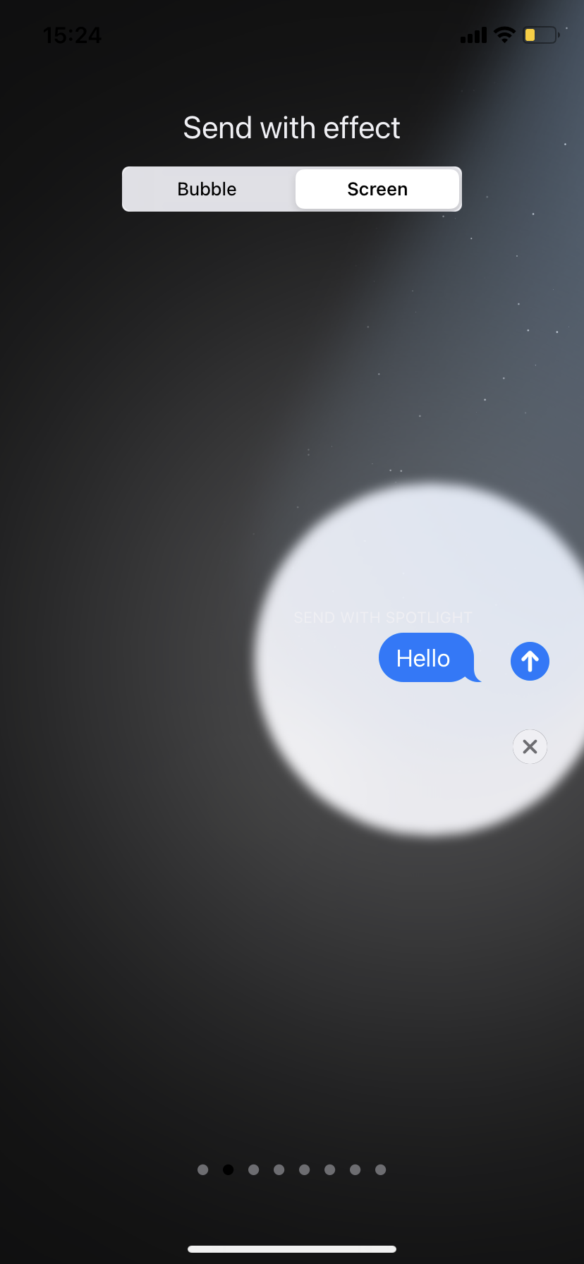 imessage screen effects 2