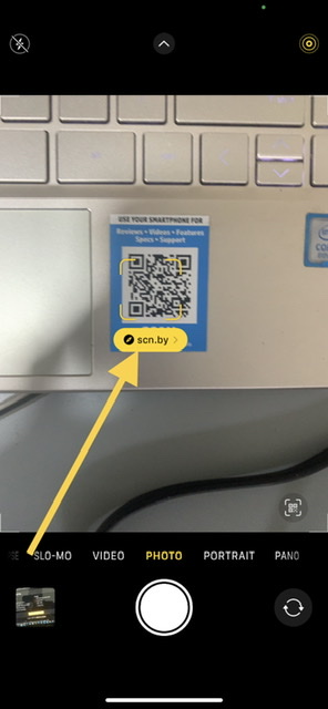iphone qr code scanner