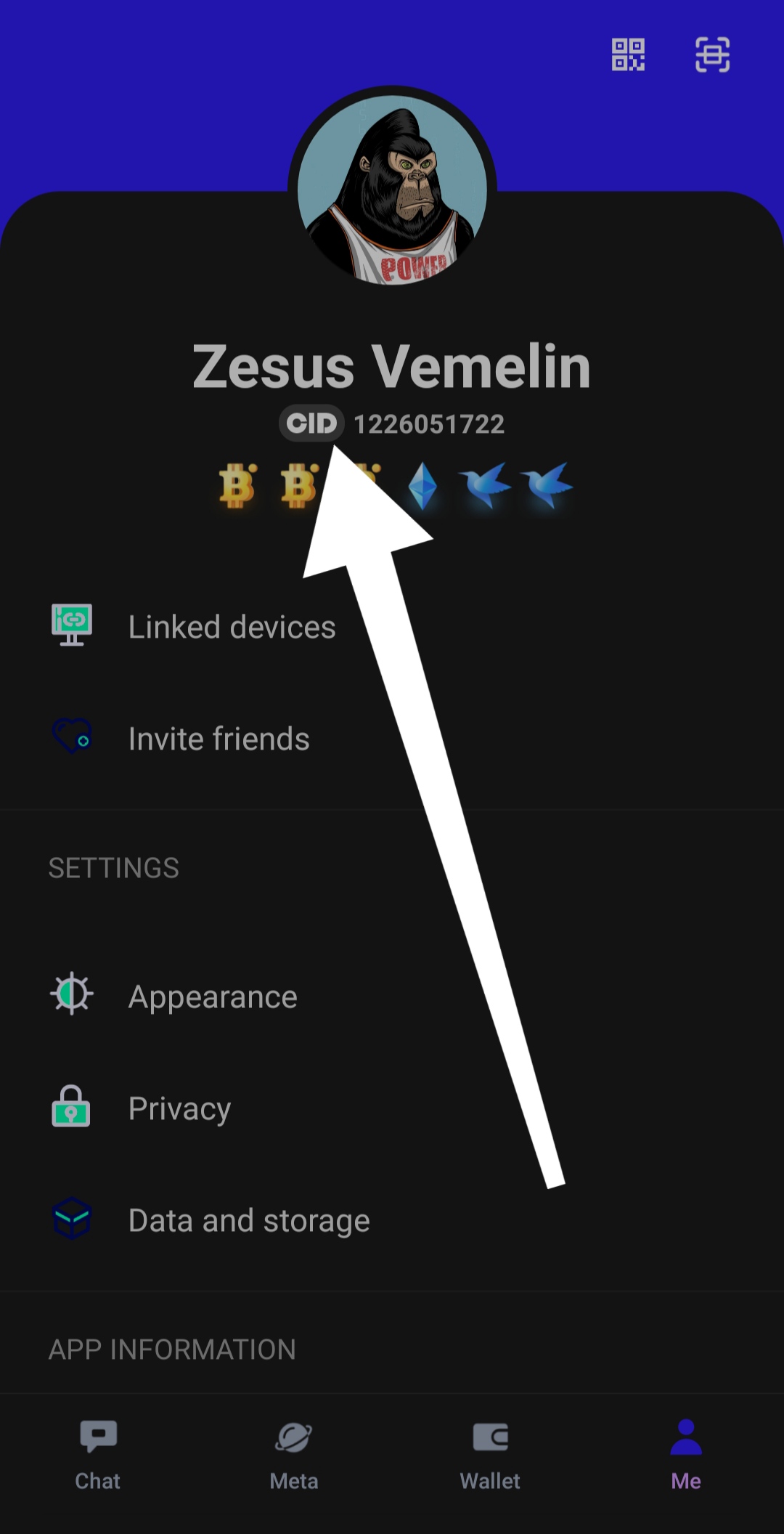 comingchat id