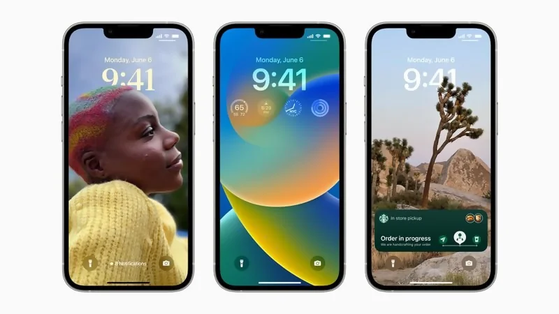 ios 16 lockscreen