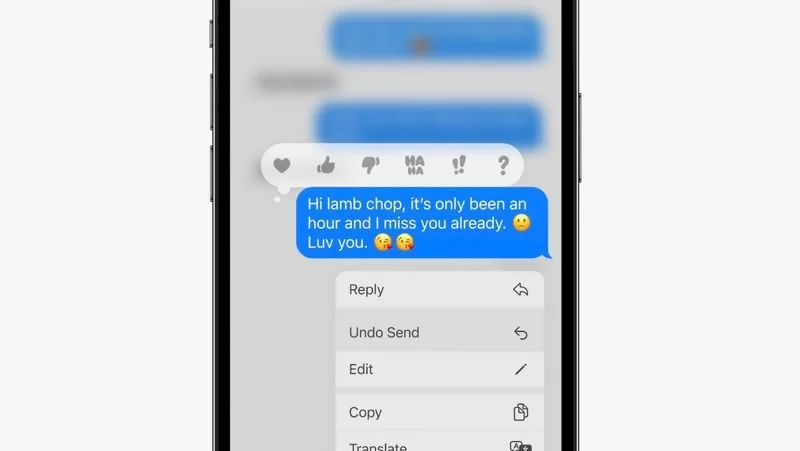 ios 16 message