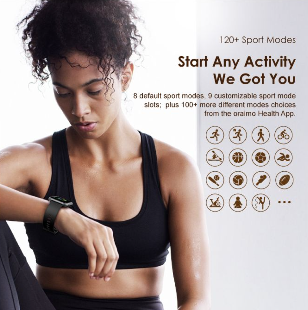 oarimo watch 2 pro sport modes