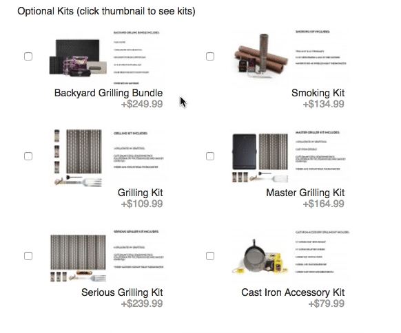 Add the Backyard Grilling Bundle to Your Cart