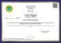 Certificate of Honor