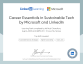 CertificateOfCompletion_Career Essentials in Sustainable Tech by Microsoft and LinkedIn