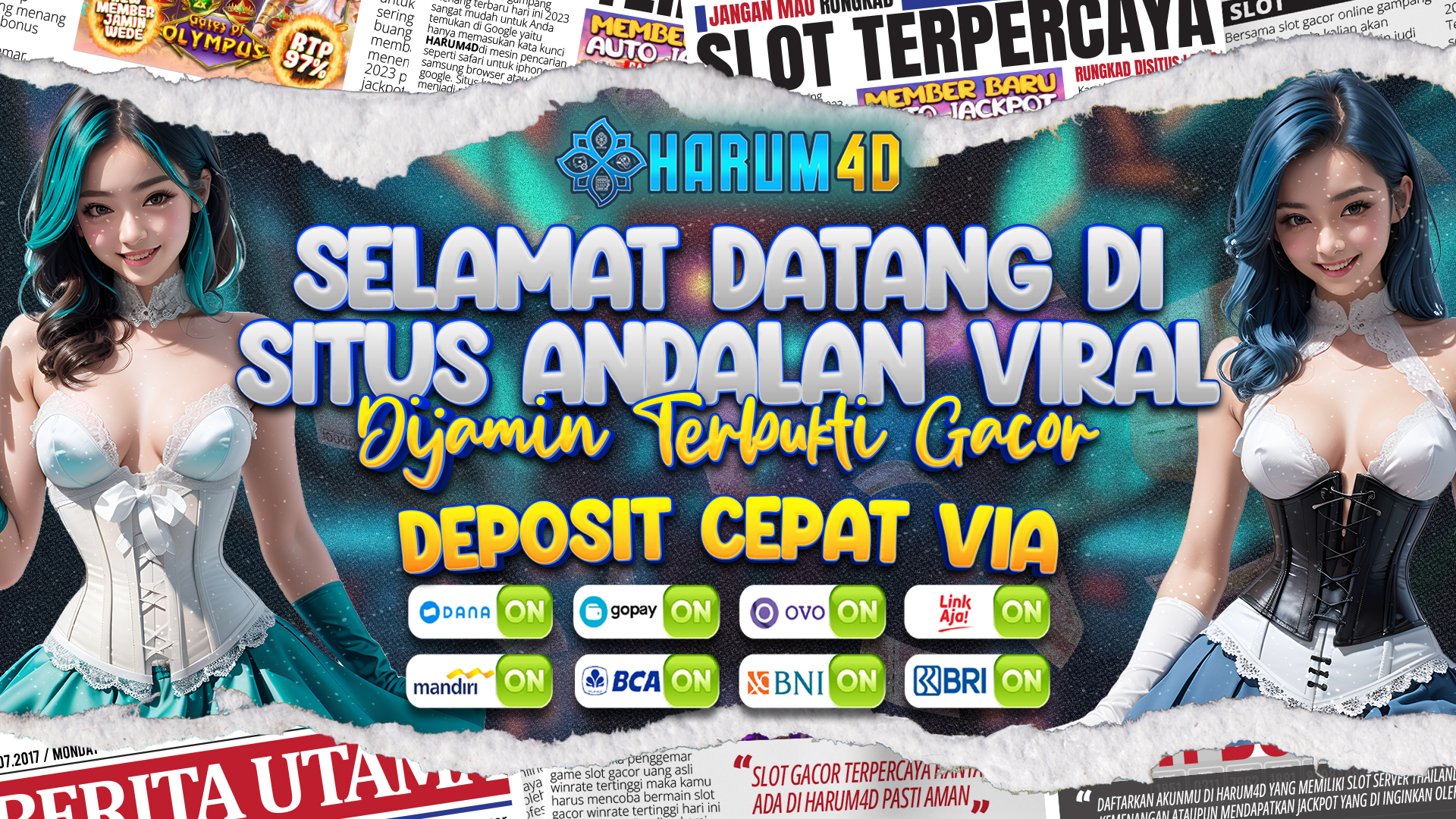 Harum4d Situs Slot Online Viral Dijamin Kegacoran Gampang Jackpot Hari Ini