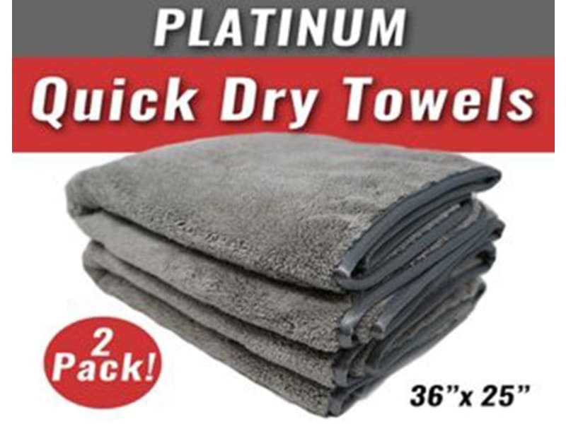 2-Pack Platinum Quick Dry Towel - 200x200-pqdt2