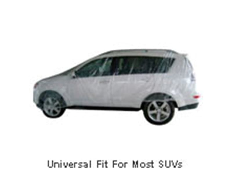 5 Pack - Universal Plastic Disposable SUV Cover (Fits Most SUVs) - plastic-suv-cover-thumb_1_1