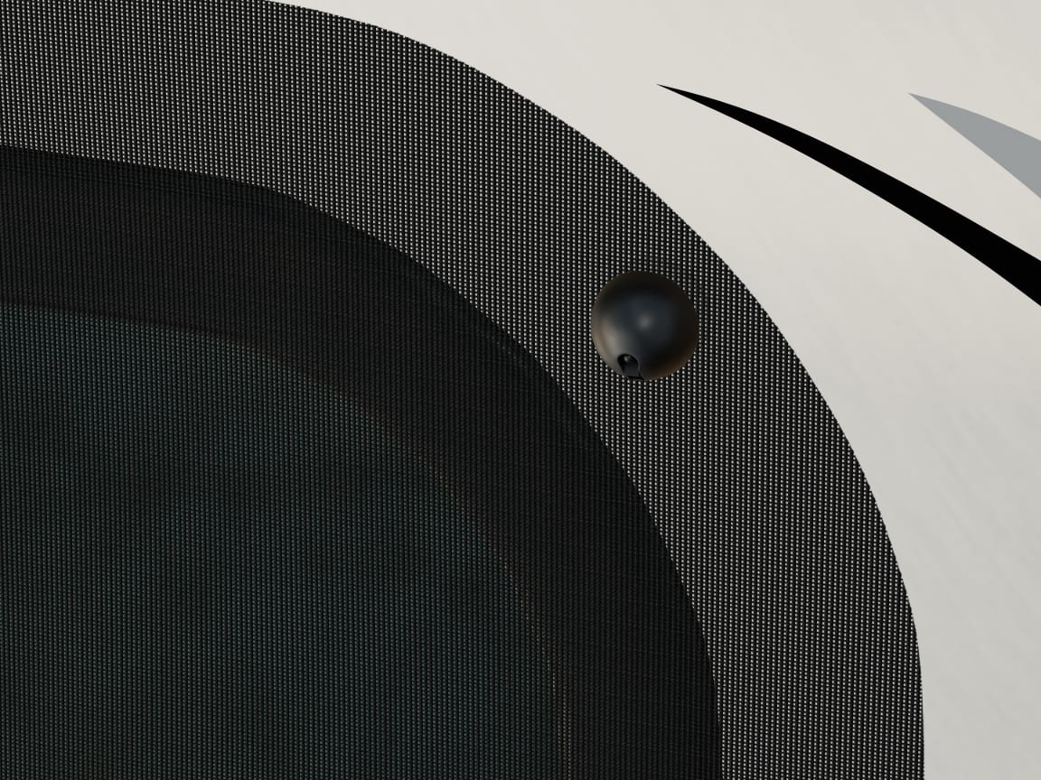 Step 4: Cut Any Excess Fabric from the Shades & Install the Caps