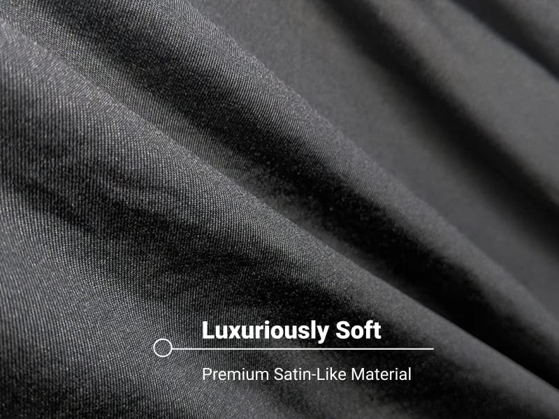 Indoor Black Satin Shield Car Cover is designed with a luxuriously soft, premium satin-like material