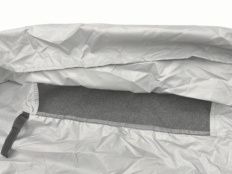 Deluxe Shield Travel Trailer RV Cover Air Vent