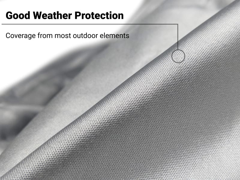 Deluxe Shield SUV Cover offers good weather protection coverage from most outdoor elements