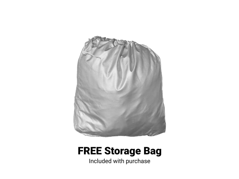 Free storage bag included with purchase