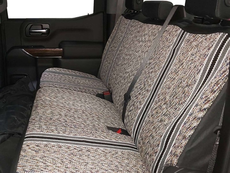 Black Saddle Blanket Custom Fit Seat Cover Representative Image 3