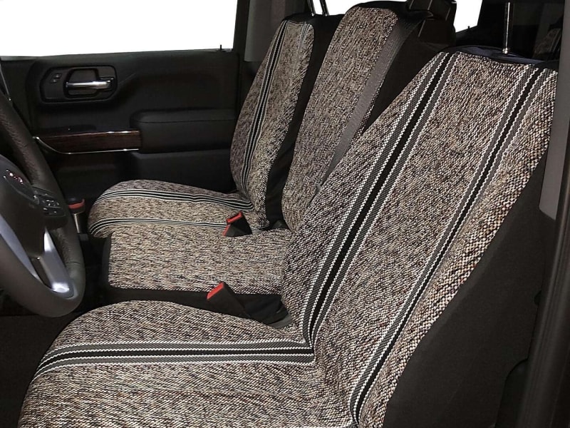 Black Saddle Blanket Custom Fit Seat Cover Representative Image 4