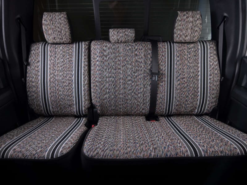 Black Saddle Blanket Custom Fit Seat Cover Representative Image 7