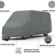 Thumbnail of Basic Shield Van Cover features ultrasonically welded seams, elastic front and rear hems, and reinforced grommets