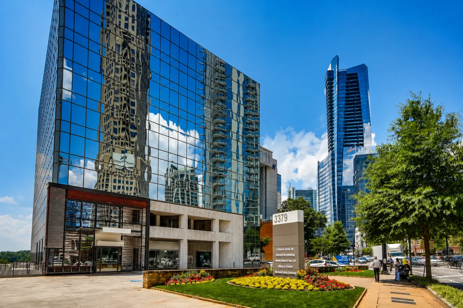 Office building where an Alliance business address is located