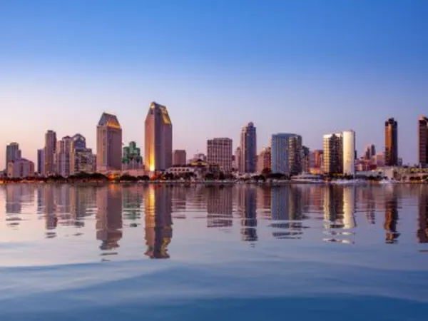 San Diego, CA skyline