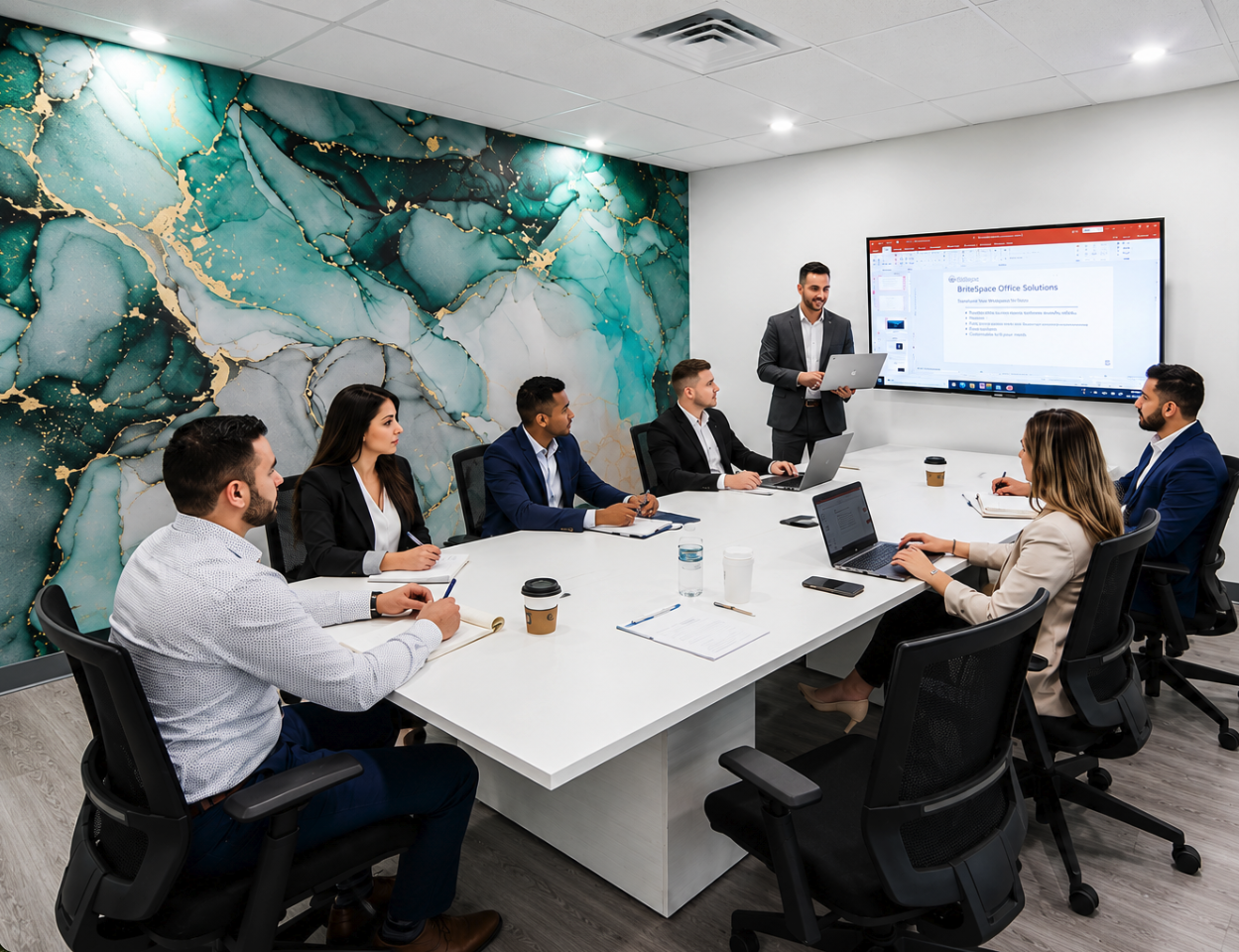 Emerald Boardroom