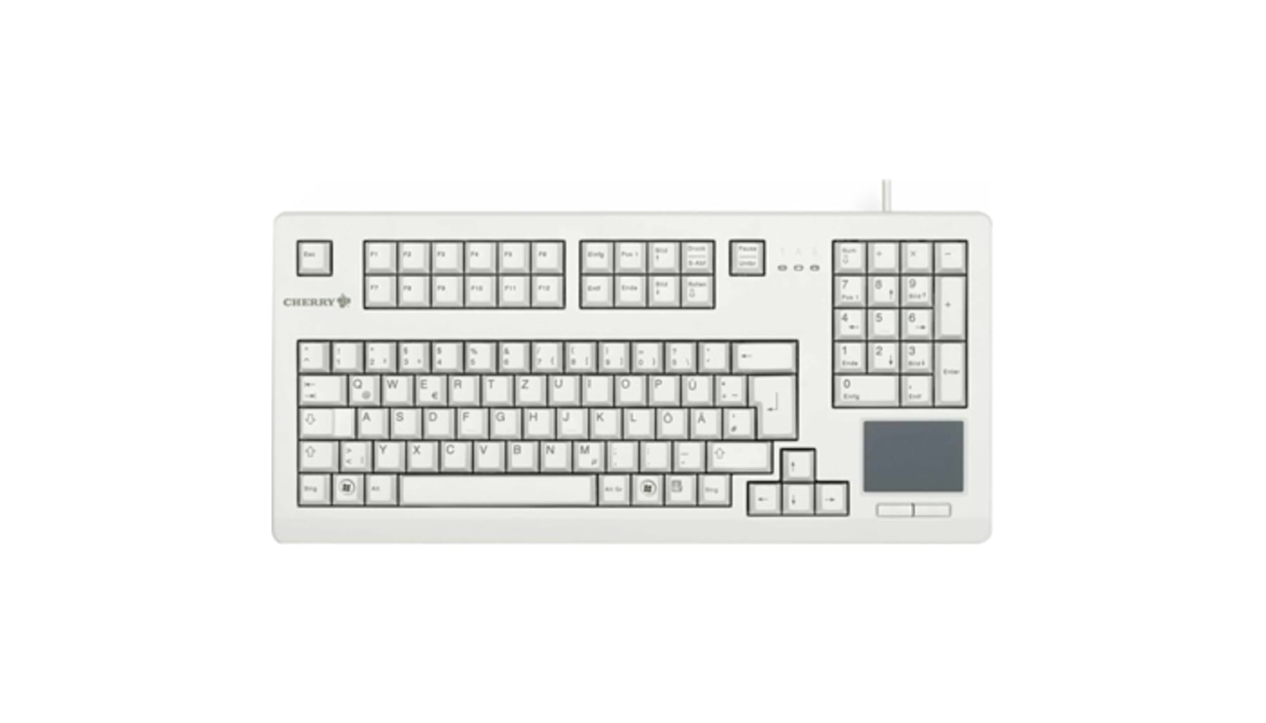 G80-11900 Compact Keyboard with Touchpad - Thumbnail 2