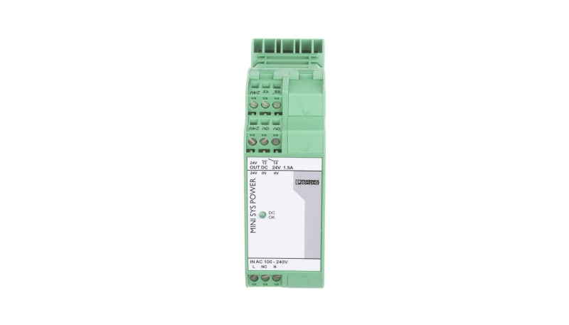 Phoenix Contact 2866983D Power Supply,AC-DC,24V,1.5A,85-264V In ...