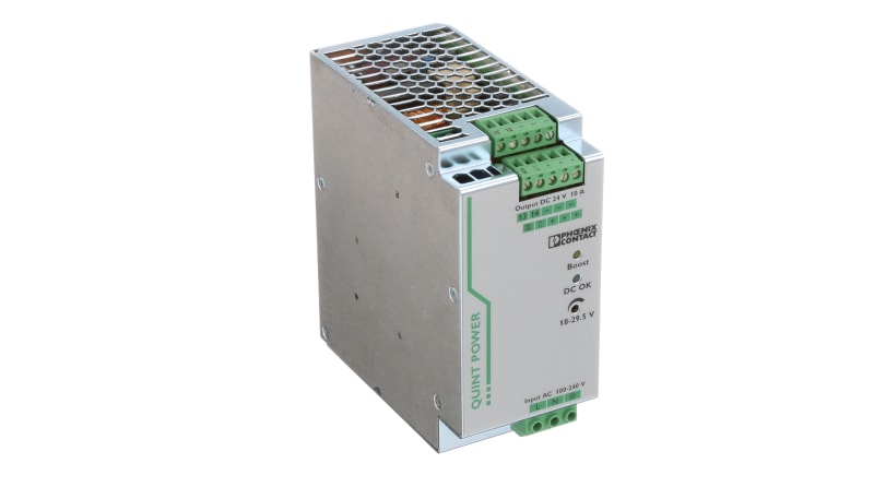 Phoenix Contact 2866763 Power Supply, ACDC, 24VDC, 10A, 240W, DIN