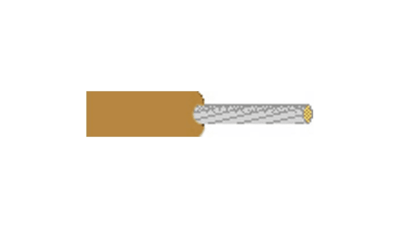 Belden 9924 0031000 Hook-Up Wire, 24 AWG, 7x32, TC, Orange PVC Ins ...