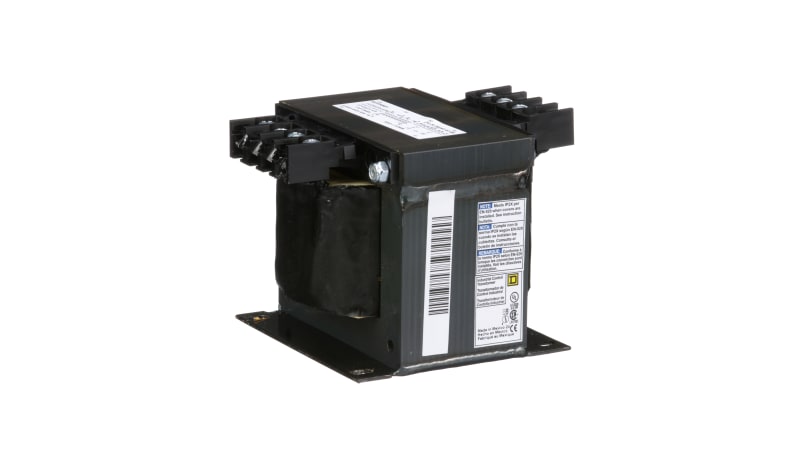 Square D 9070T500D1 Transformer 500VA 240/480VAC Primary 120VAC