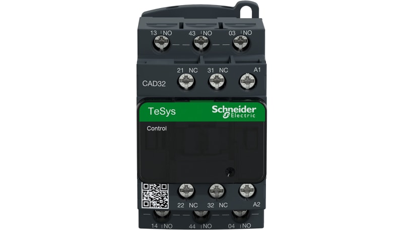 Schneider Electric CAD32BD Control Relay, 3 NO + 2 NC, 690 V, 24 VDC ...
