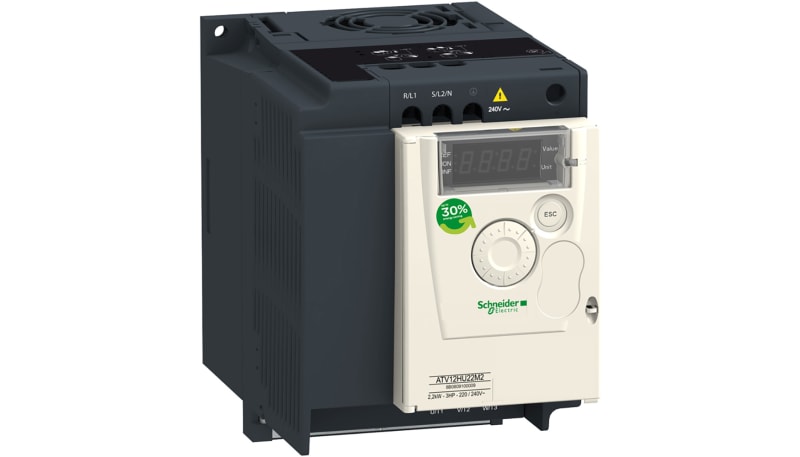 Schneider Electric ATV12H075F1 Variable Speed Drive ATV12 - 0.75kW ...