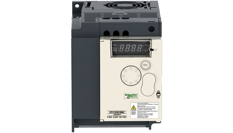Schneider Electric ATV12H075F1 Variable Speed Drive ATV12 - 0.75kW ...