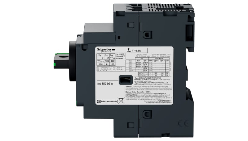 Disjoncteur Moteur Schneider Electric GV2P07 - Neuf, Pour Protection Circuits Industriels