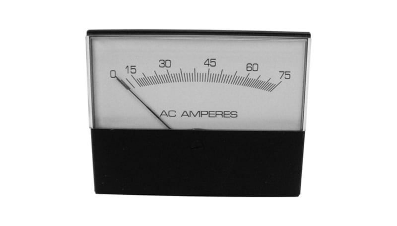 Modutec (Jewell Instruments) 4S-AACX-075 PANEL METER, ANALOG, 4 1/2 ...